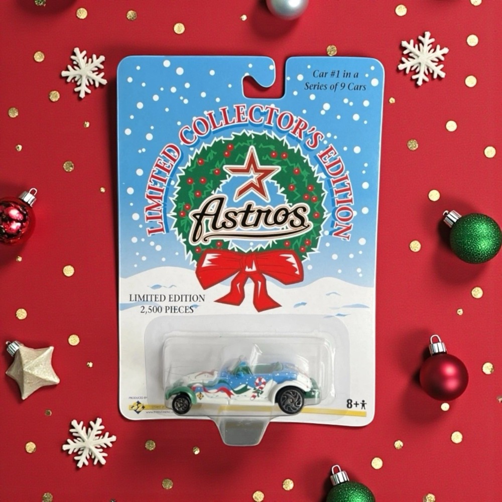 VTG 2002 Houston Astros Christmas Prowler Diecast‎ LTD 2500 Racing Champions NOS